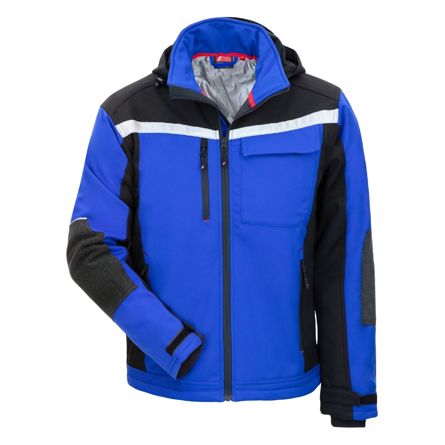 NITRAS MOTION TEX PLUS, softshell kabát, királykék/fekete