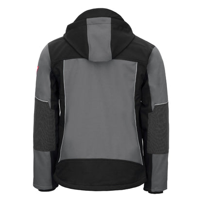 NITRAS MOTION TEX PLUS, softshell kabát, szürke/fekete