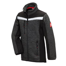 NITRAS MOTION TEX KIDS, kötött softshell kabát, fekete
