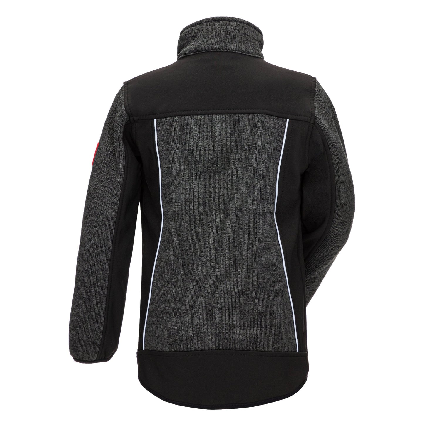 NITRAS MOTION TEX KIDS, kötött softshell kabát, fekete