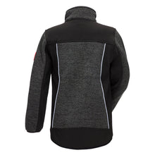 NITRAS MOTION TEX KIDS, kötött softshell kabát, fekete