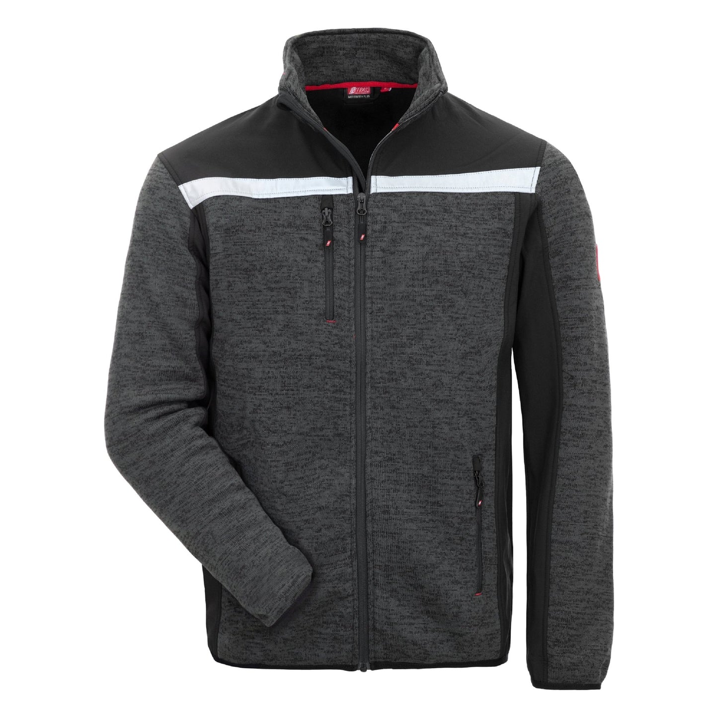 NITRAS MOTION TEX PLUS, kötött softshell kabát, fekete