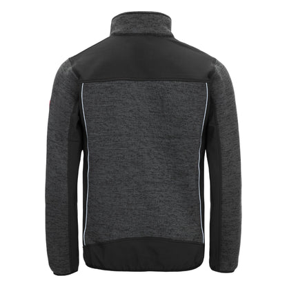 NITRAS MOTION TEX PLUS, kötött softshell kabát, fekete