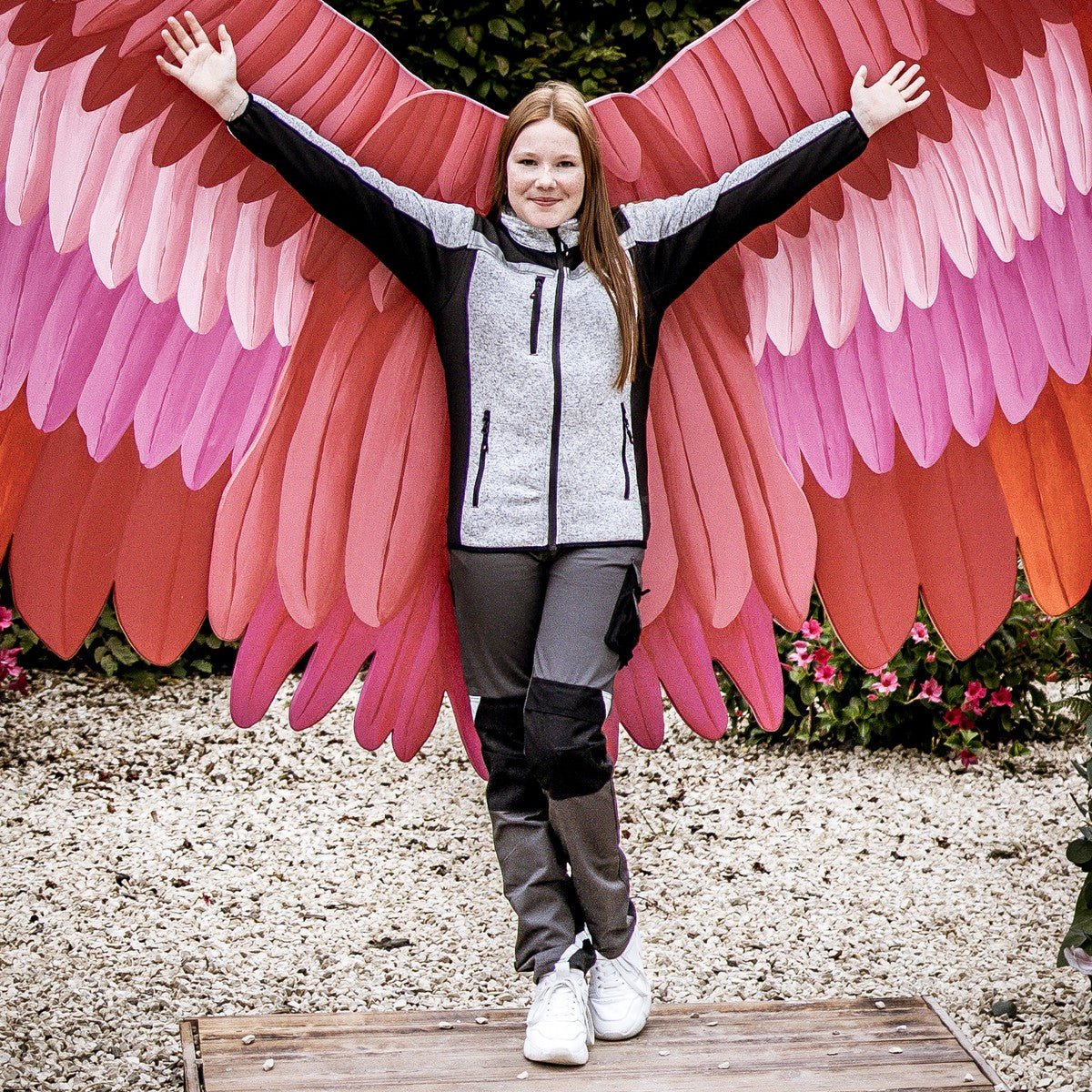 NITRAS MOTION TEX KIDS, kötött softshell kabát, világosszürke/fekete