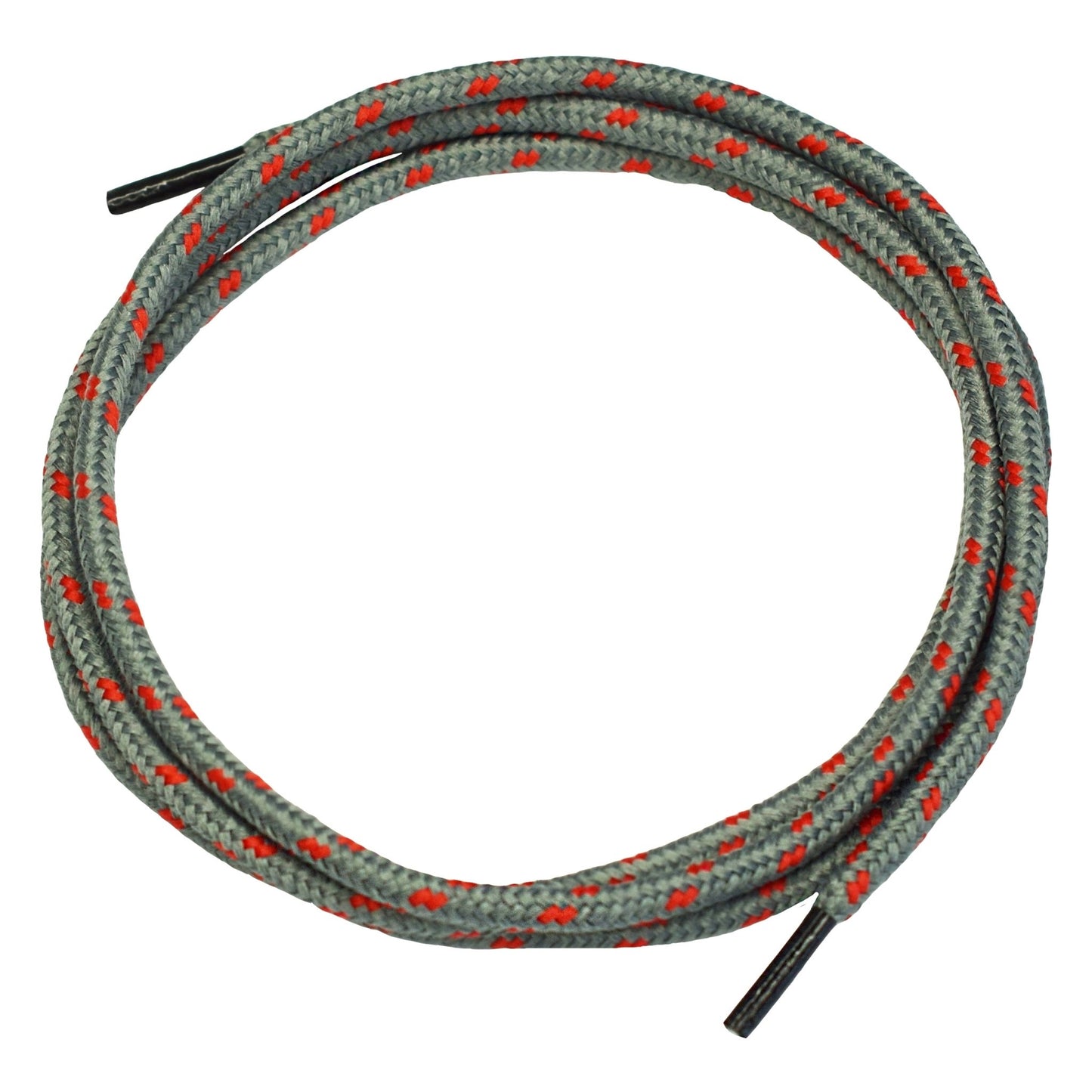 NITRAS cipőfűző, szürke / piros | Csomag (1 pár)