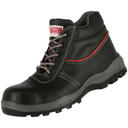 NITRAS STEP MID MF, S3 biztonsági csizma, középmagas, fekete