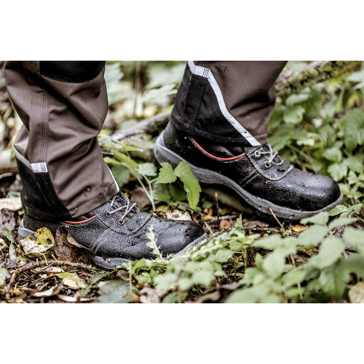 NITRAS STEP MID MF, S3 biztonsági csizma, középmagas, fekete