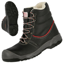 NITRAS STEP MID+ W, S3 biztonsági téli csizma, középmagas, fekete