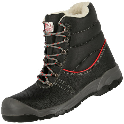 NITRAS STEP MID+ W, S3 biztonsági téli csizma, középmagas, fekete