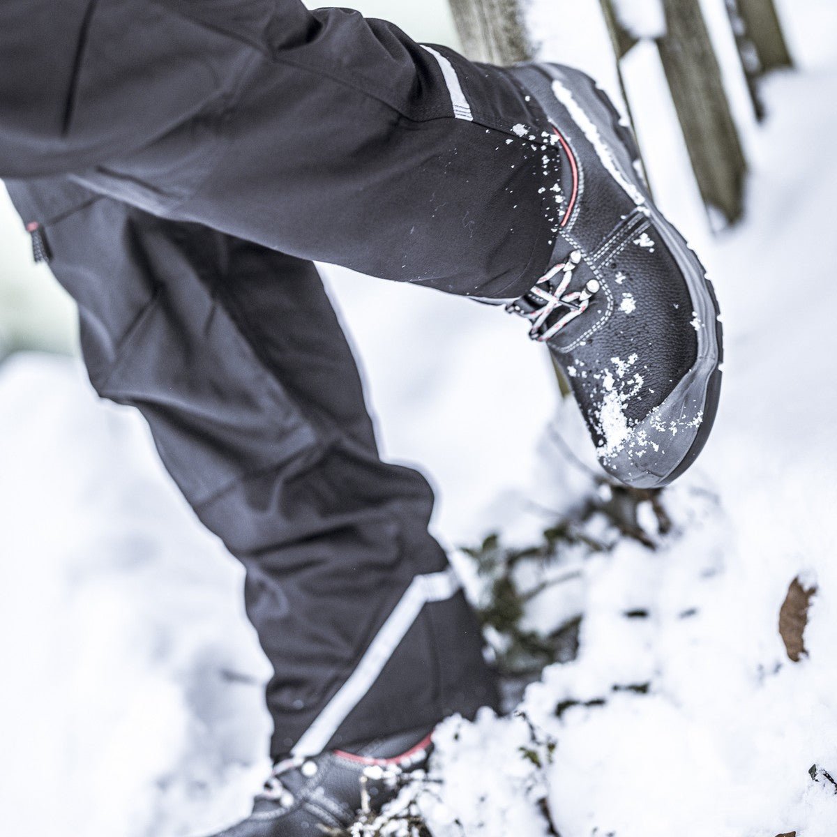 NITRAS STEP MID+ W, S3 biztonsági téli csizma, középmagas, fekete