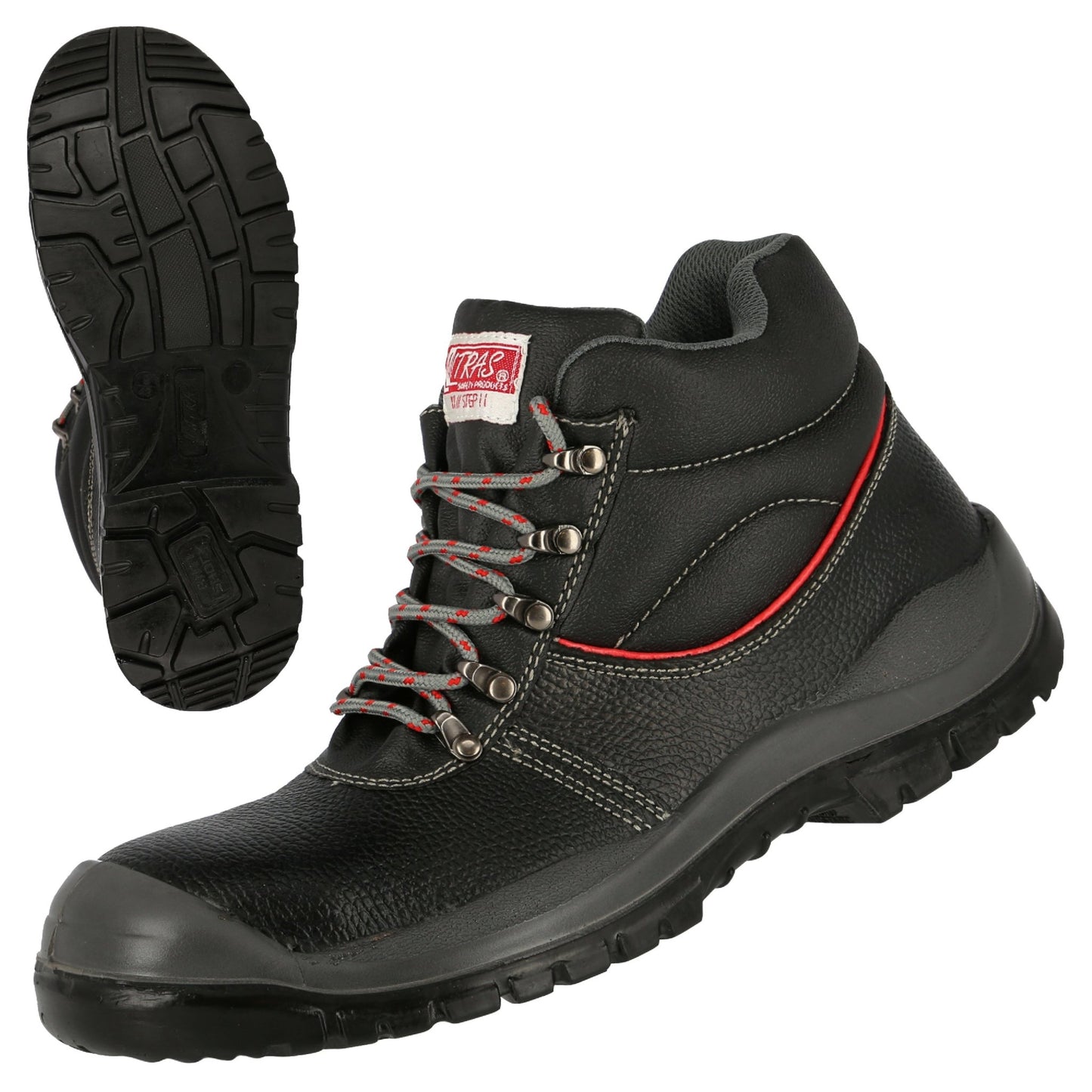 NITRAS STEP MID, S3 biztonsági csizma, középmagas, fekete