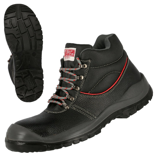 NITRAS STEP MID, S3 biztonsági csizma, középmagas, fekete