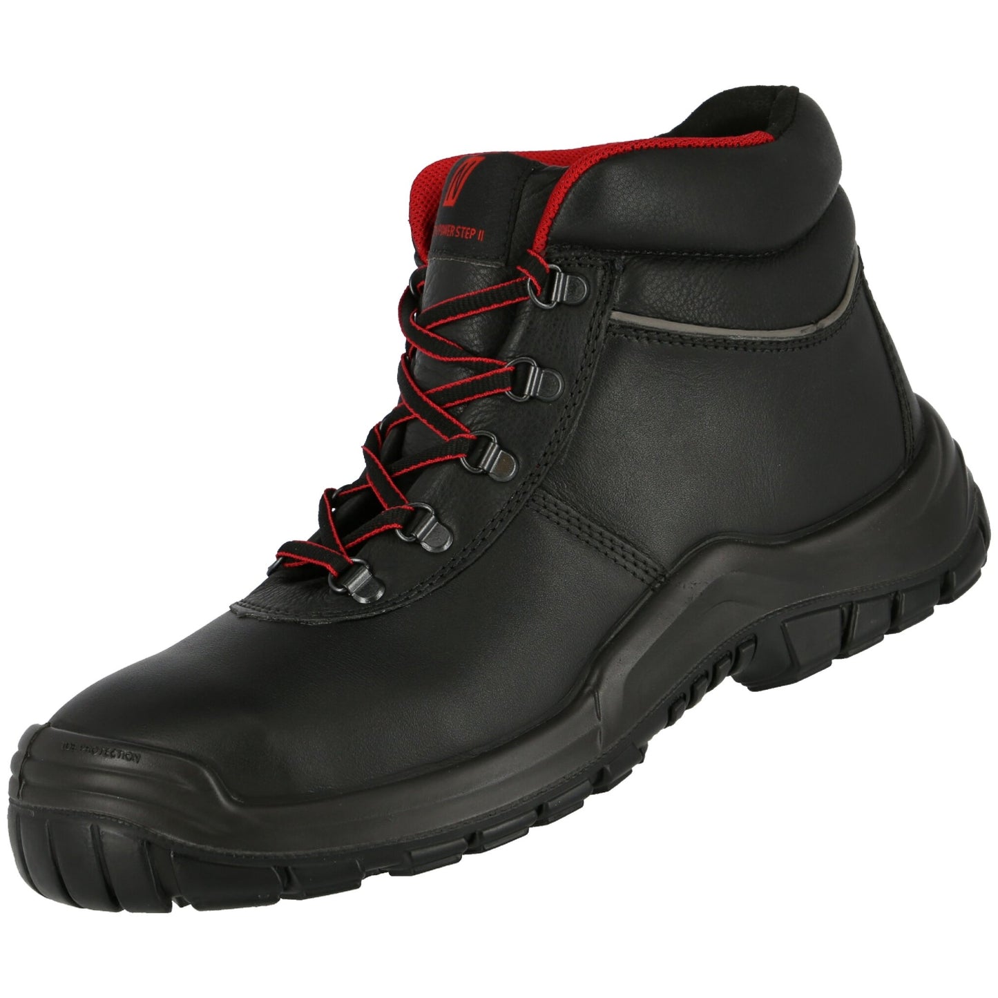 NITRAS POWER STEP MID, S3 HI HRO biztonsági csizma, középmagas, fekete