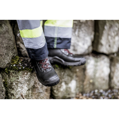 NITRAS POWER STEP MID+, S3 CI HI HRO biztonsági csizma, magas, fekete