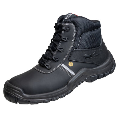 NITRAS UTILITY STEP MID, S3L CI FO SR biztonsági csizma, fekete