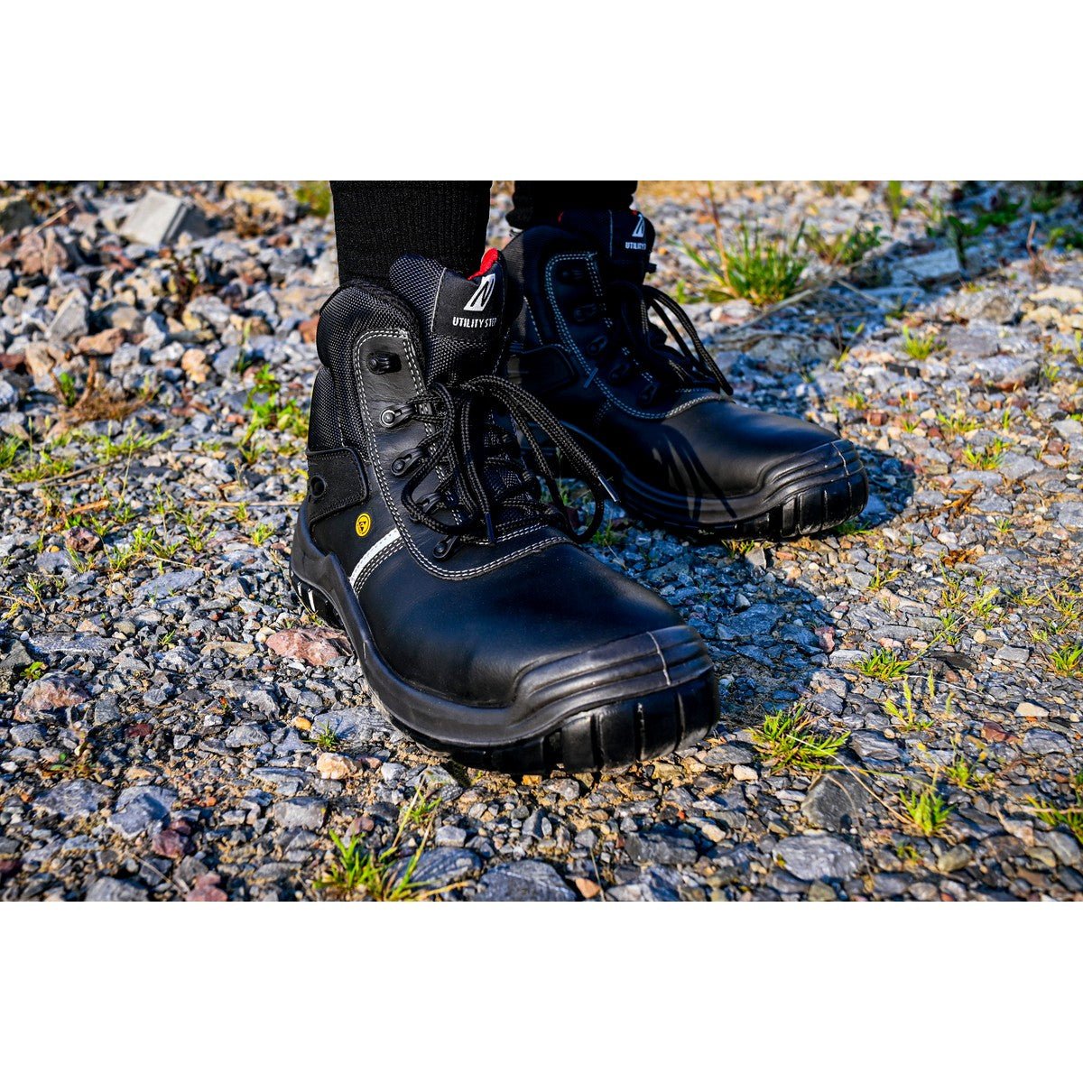 NITRAS UTILITY STEP MID, S3L CI FO SR biztonsági csizma, fekete