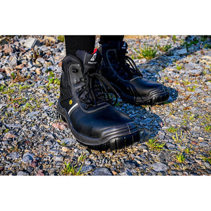 NITRAS UTILITY STEP MID, S3L CI FO SR biztonsági csizma, fekete
