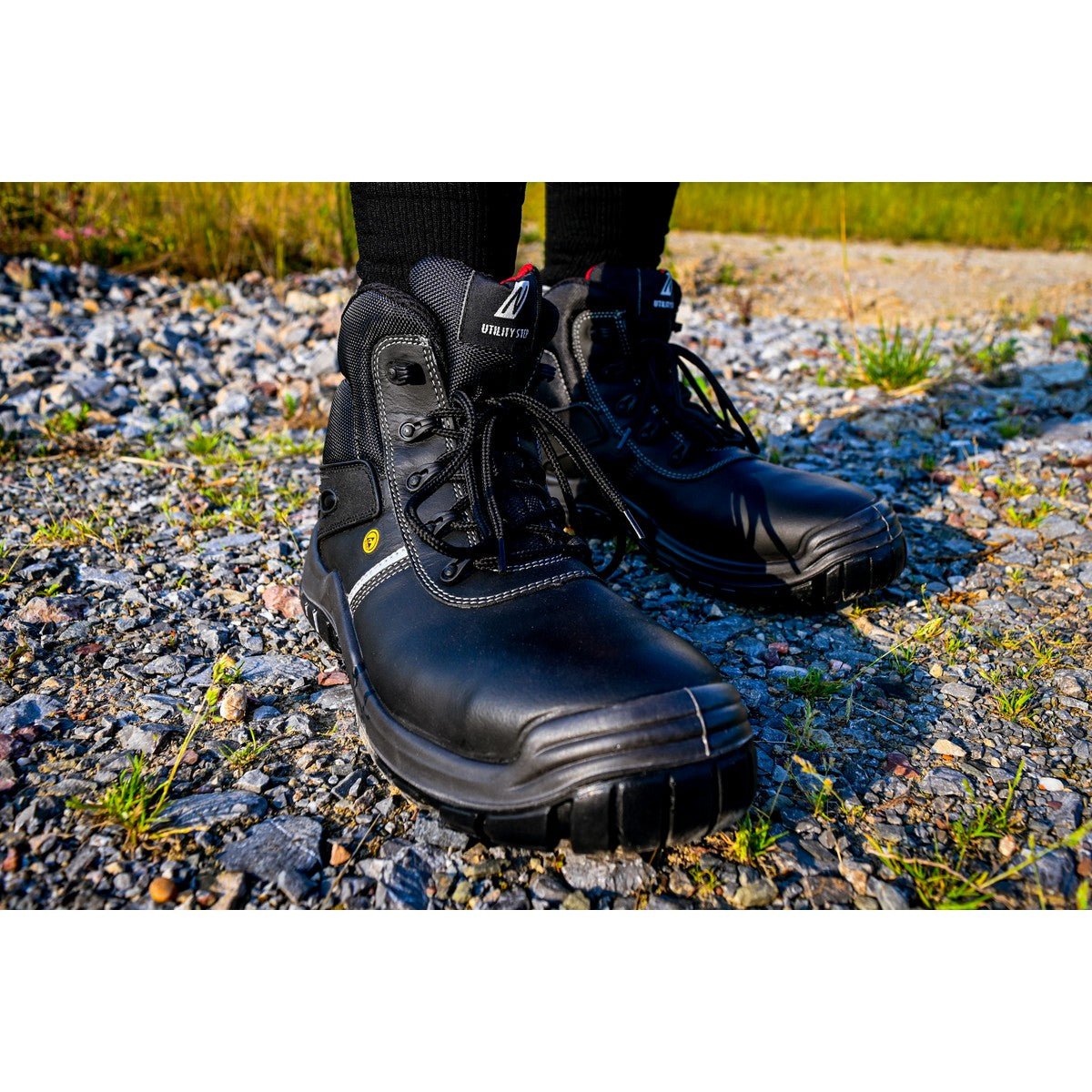 NITRAS UTILITY STEP MID, S3L CI FO SR biztonsági csizma, fekete