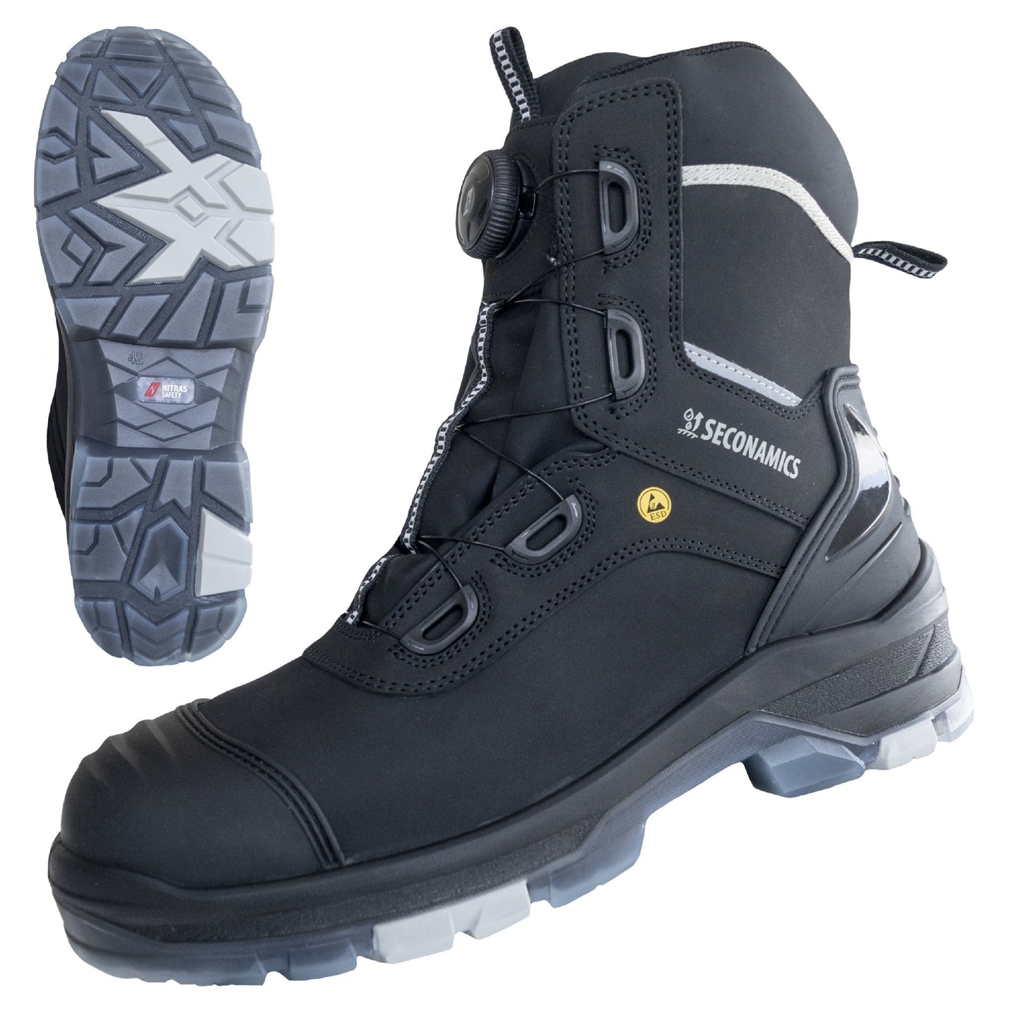 NITRAS ULTIMATE STEP HIGH FIT, biztonsági csizma