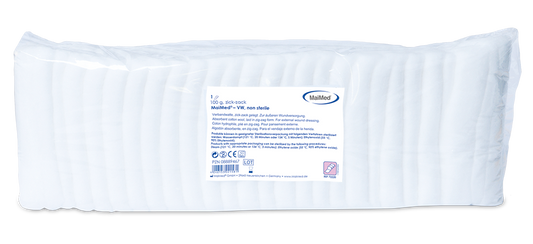 MaiMed-VW cikk-cakk kötésű pamut fóliatáska