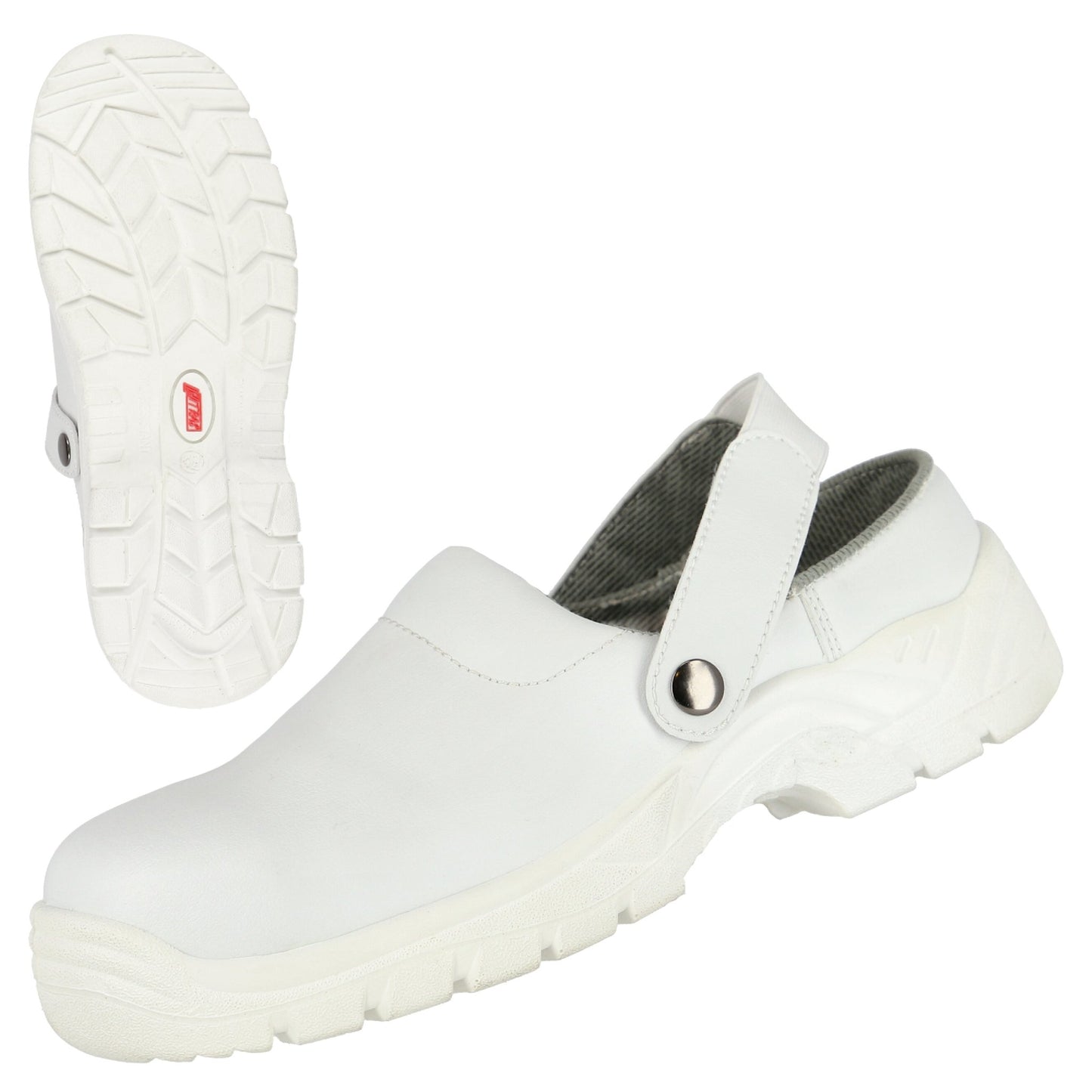 NITRAS CLEAN STEP CL, SB biztonsági klumpa, fehér