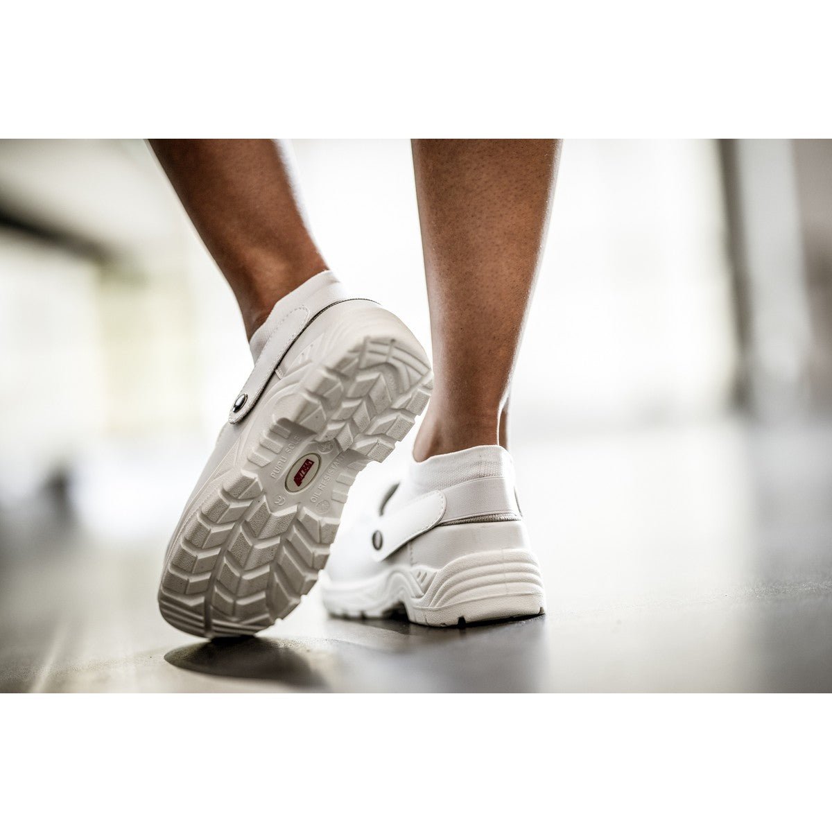 NITRAS CLEAN STEP CL, SB biztonsági klumpa, fehér