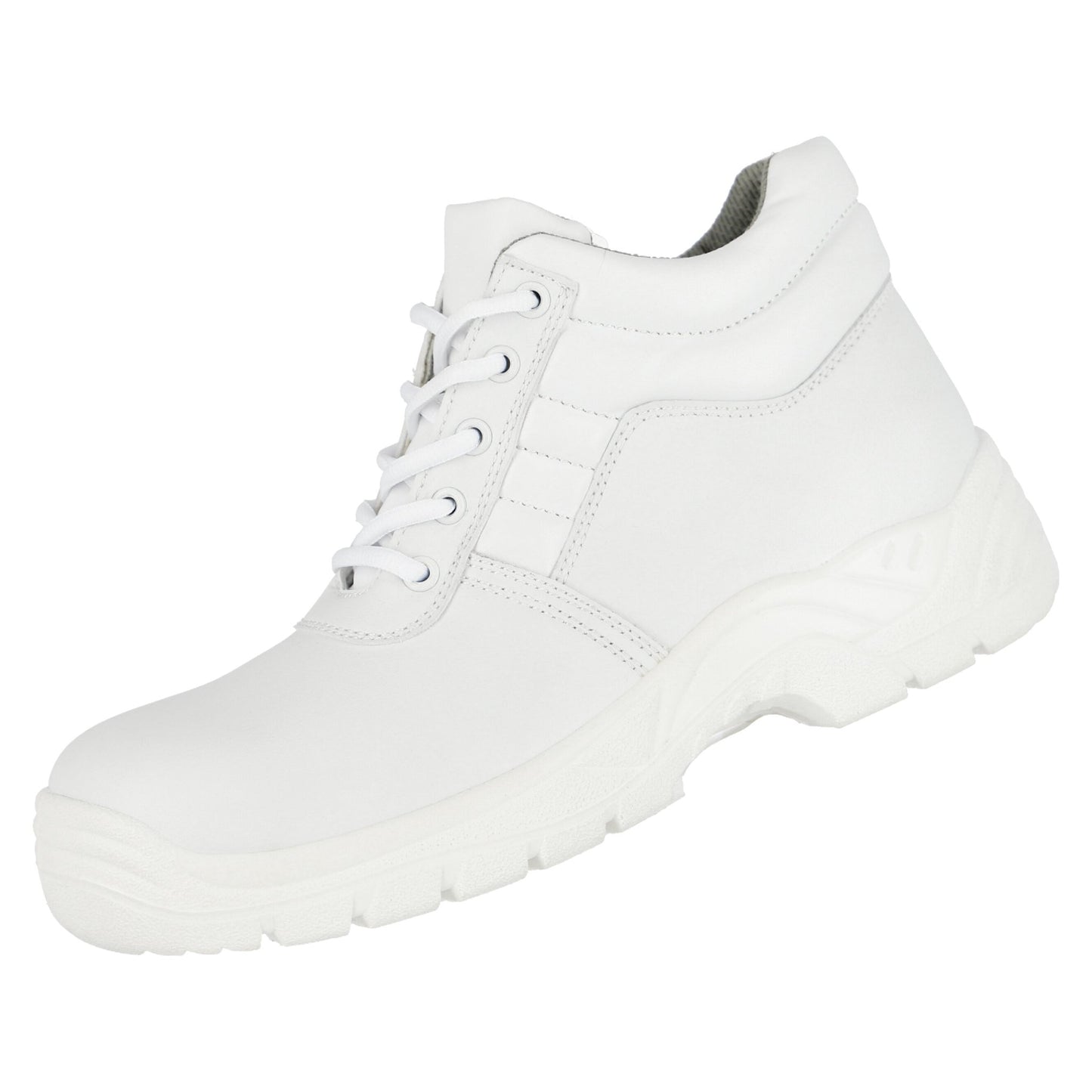 NITRAS CLEAN STEP MID, S2 biztonsági csizma, középmagas, fehér