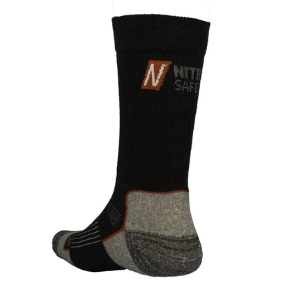 NITRAS All Season zokni, fekete/szürke