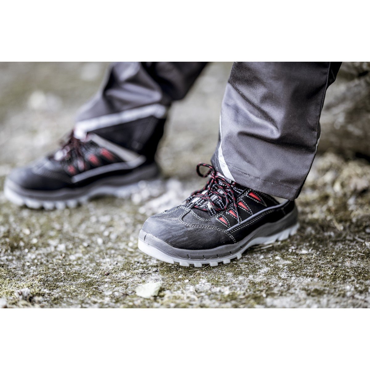 NITRAS SPORT STEP, S3 biztonsági cipő, fekete