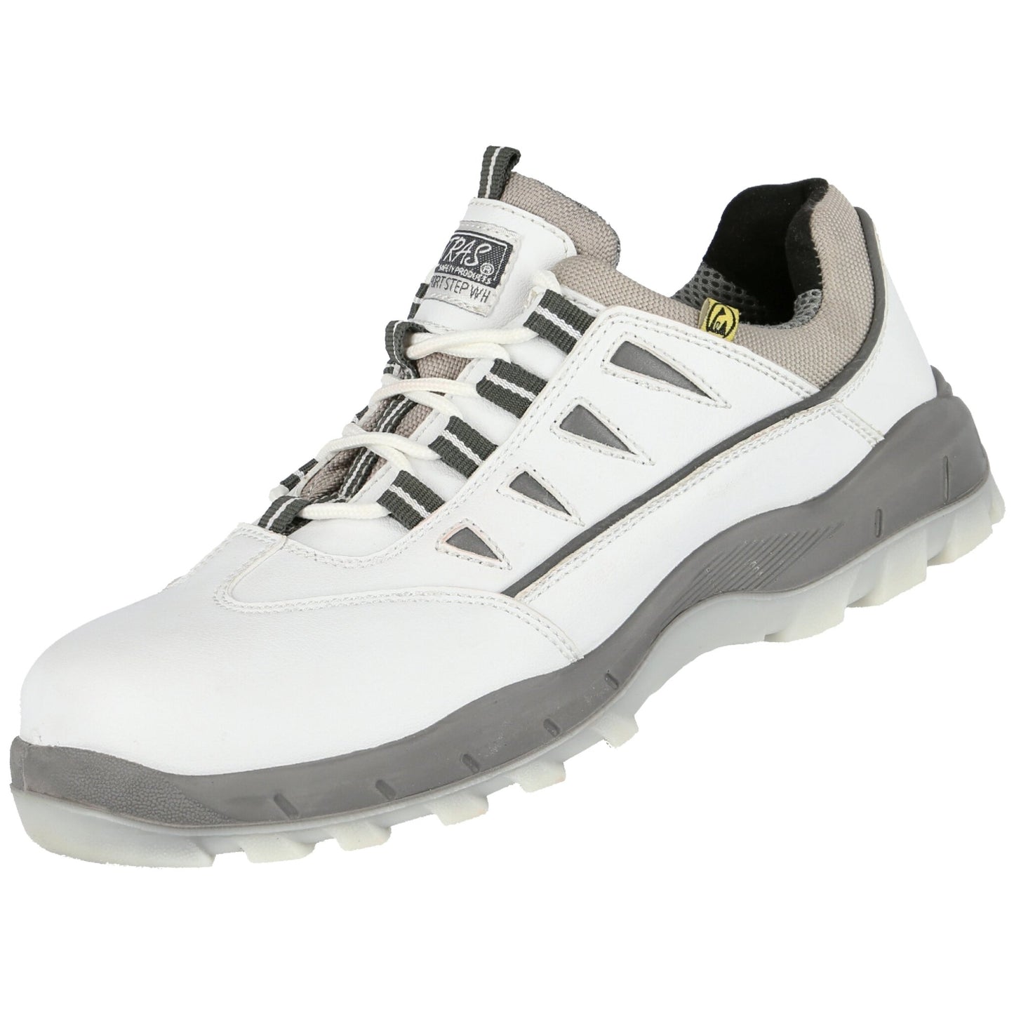 NITRAS SPORT STEP WH, biztonsági alacsony cipő, fehér