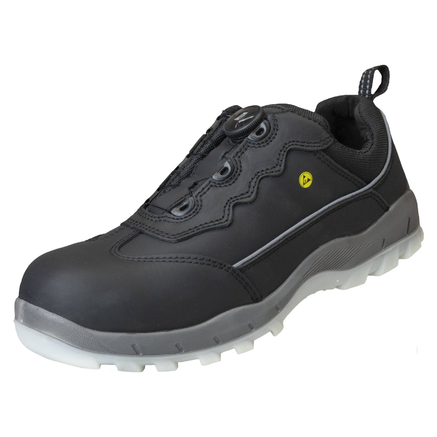 NITRAS SPORT STEP FIT, biztonsági alacsony cipő, fekete