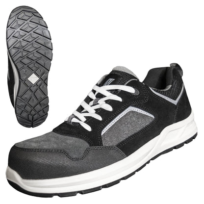 NITRAS CLASSIC STEP, S1P biztonsági cipő, szürke/fekete