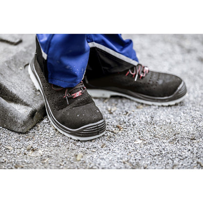 NITRAS MICRO STEP, S1P biztonsági cipő, fekete