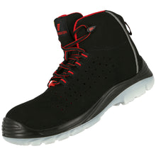 NITRAS MICRO STEP MID, S1 P biztonsági csizma, középmagas, fekete