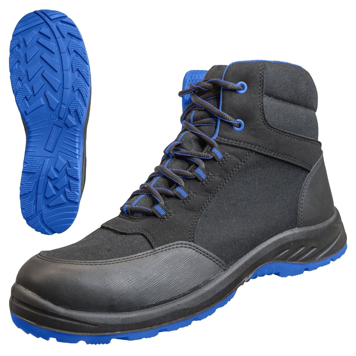 NITRAS SOLID STEP MID, biztonsági bakancs, középmagas