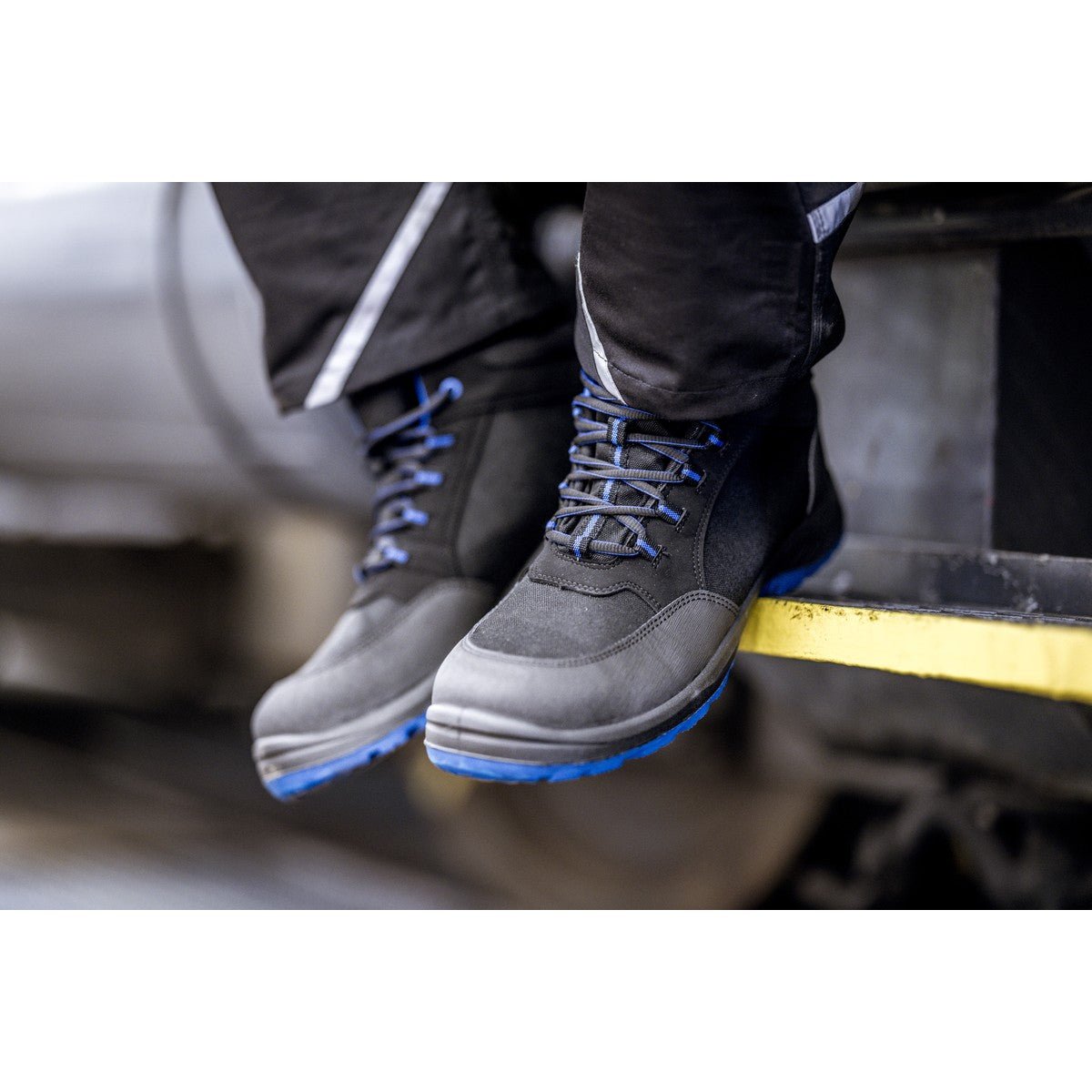 NITRAS SOLID STEP MID, biztonsági bakancs, középmagas