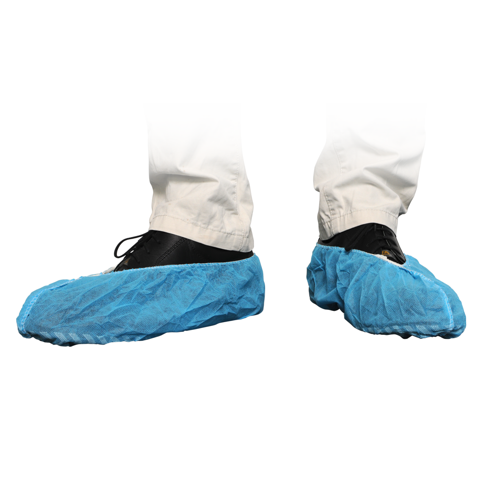 MaiMed-Cover ABS cipőtakarók eldobható cipőhuzatok PP-ből, kék, 50 db/csomag. | Csomag (50 db)