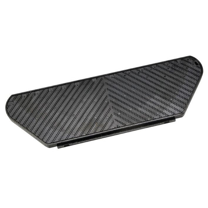 A Diversey Deutschland GmbH & Co. OHG Harpoon Grip vezetőpárna (45x15 cm) egy fekete, téglalap alakú párna, lekerekített sarkokkal és texturált felülettel, amely kompatibilis a swingo XP M-mel, és úgy tervezték, hogy megkönnyítse a tisztító- és polírozó párnák rögzítését.