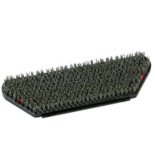 Die Scheuerbürste abrasiv (45x15 cm) von Diversey Deutschland GmbH & Co. OHG, für swingo XP M, zeichnet sich durch dichte, steife Borsten und ein leicht abgewinkeltes schwarzes Design mit roten Akzenten aus - ideal für professionelle Bodenreinigungsmaschinen. Packung: 1 Stück.