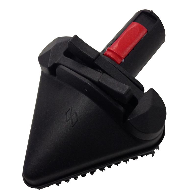 A TASKI SO4 háromszögkefe a Diversey Deutschland GmbH & Co. OHG-tól (170 mm, 1 darab) ideális sarkok és nehezen elérhető helyek tisztítására, TASKI SO4-hez illeszkedik, kis sörtékkel és piros gombbal.