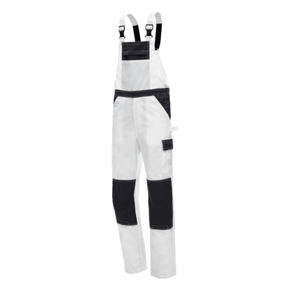 NNITRAS MOTION TEX LIGHT, dungarees, fehér/szürke