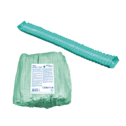 MaiMed-Cap K, klipszes sapka PP-ből, 100 db/zsák