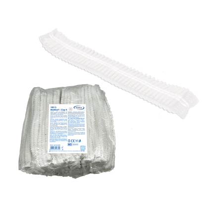 MaiMed-Cap K, klipszes sapka PP-ből, 100 db/zsák