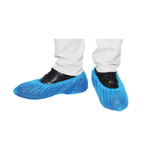 MaiMed-Cover CPE cipővédők Eldobható cipőhuzatok CPE-ből, kék, 100 db/csomag. | Csomag (100 db)