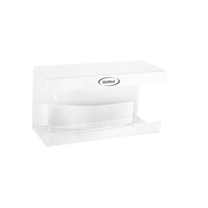 MaiMed fali tartó kesztyűtartókhoz akril rugóval - méretek: 246x106x135mm - 1 db | Csomag (1 db)