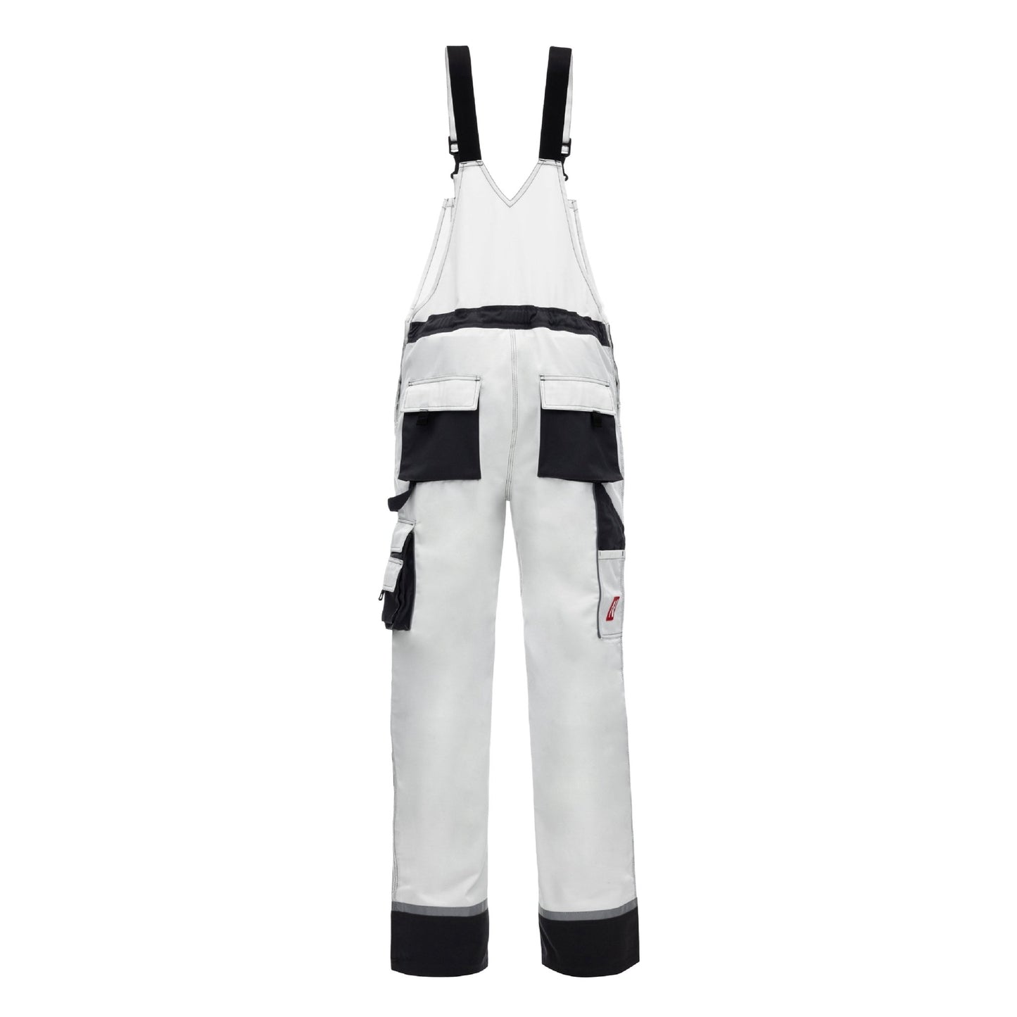 NITRAS MOTION TEX PLUS, Dungarees, fehér/szürke