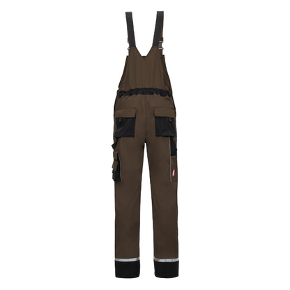 NITRAS MOTION TEX PLUS, Dungarees, barna/fekete