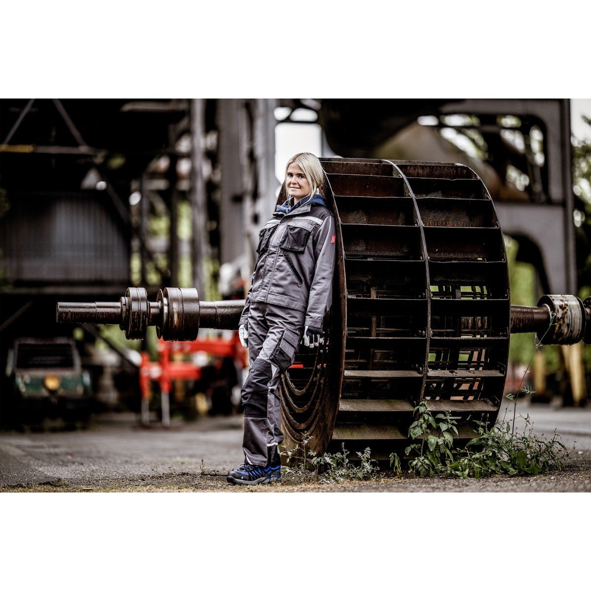 NITRAS MOTION TEX PLUS, munkakabát, szürke/fekete