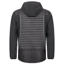 NITRAS MOTION TEX PLUS, steppelt softshell kabát, fekete