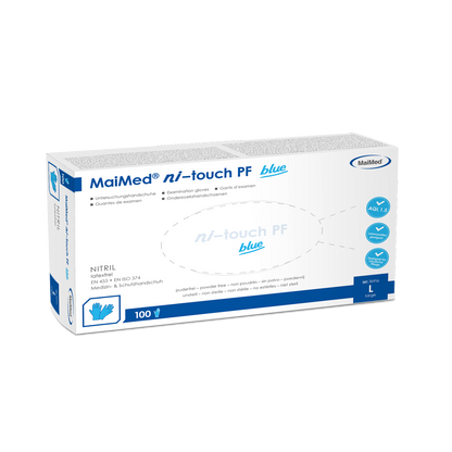MaiMed ni-touch eldobható nitril kesztyű 100 db/doboz